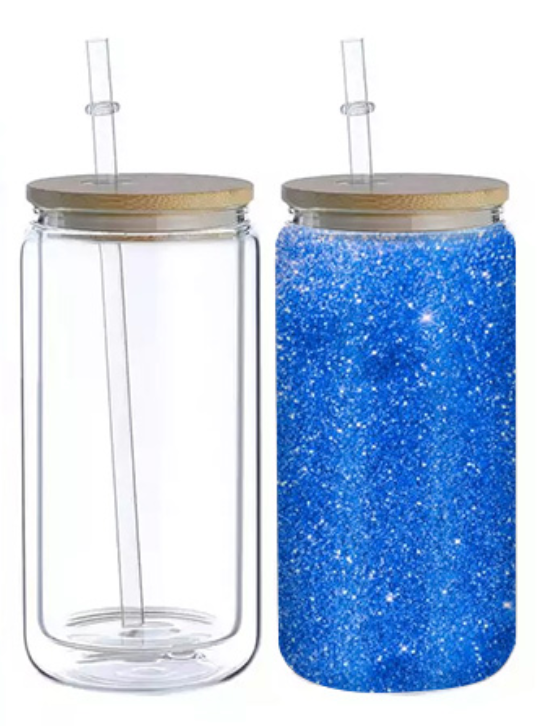 Create Your Own Glitter Cup (GLASS)
